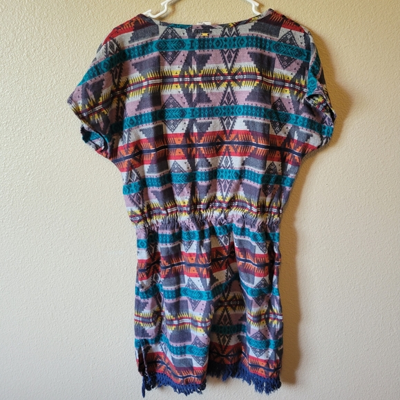 ROXY Pendelton Dress Coverup, Large - Picture 4 of 9